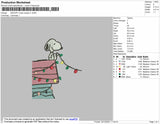 Snoopy Couples  Xmas V4 Embrtoidery File 4 size