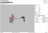 Snoopy Xmas V4 Embrtoidery File 4 size