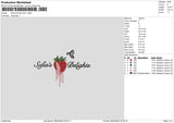 Sofiastext Embroidery File 6 sizes