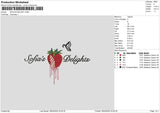 Sofiastext Embroidery File 6 sizes