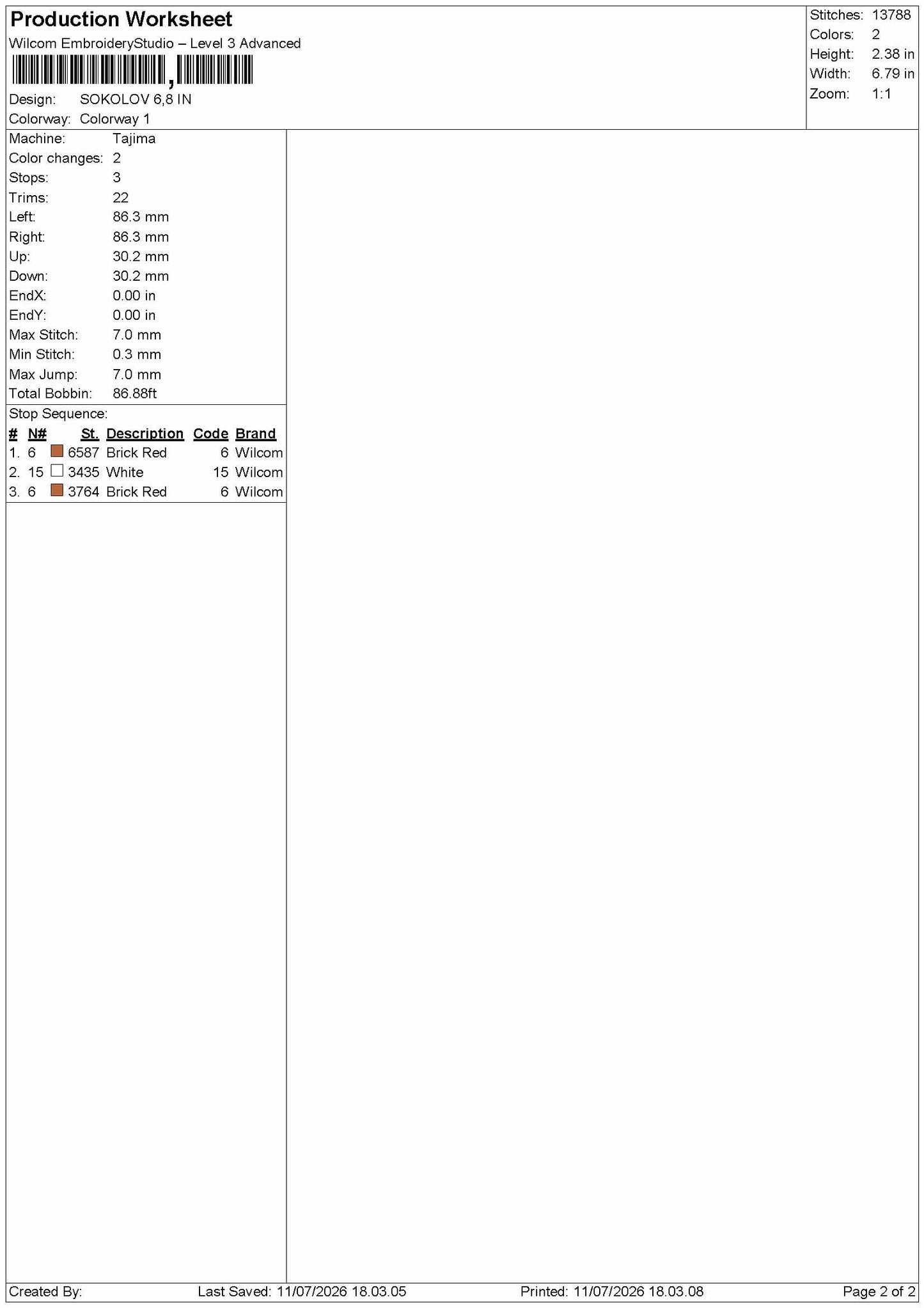 Sokolovtext Embroidery Machine Design File 6 sizes