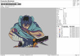 Solo Leveling Embroidery Machine File