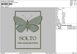 Soltotext Embroidery File 6 sizes