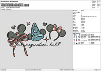 Mickeyblue 001 Embroidery File 6 sizes
