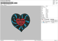 Song That Remind Embroidery File 4 size