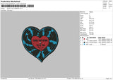 Song That Remind Embroidery File 4 size