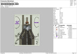 Sosuke Aizen Embroidery File 4 size