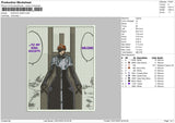 Sosuke Aizen Embroidery File 4 size