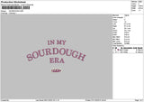 Sourtext0711 Embroidery File 6 sizes