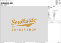 Southside Embroidery File 6 sizes