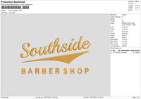 Southside Embroidery File 6 sizes