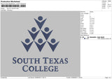 South Texas Embroidery File 5 sizes