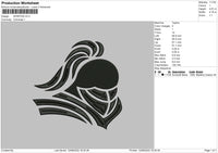 Spartan V2 Embroidery File 4 sizes
