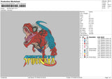 Spider2712 Embroidery File 6 sizes