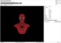 Spider 0208 Embroidery File 6 sizes