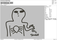 Spooderman Embroidery File 6 sizes