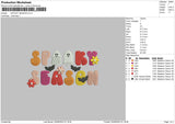 Spooky Season 03 Embroidery File 5 sizes