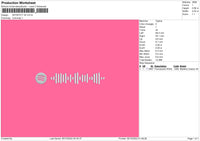 Spotify V6 Embroidedry File 5 sizes