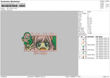 Spy Family Embroidery File 5 sizes