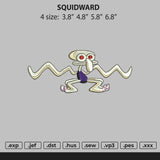 Squidwrd Dance Embroidery File 4 size