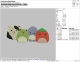 Squish 4 Character Embroidery File 4 size