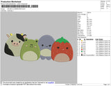 Squish 4 Character Embroidery File 4 size