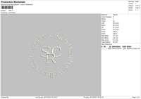 SRC Embroidery File 4 size