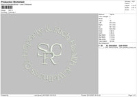 SRC Embroidery File 4 size