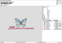 Srgrouptext Embroidery File 6 sizes