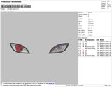 Saringan Eyes 001 Embroidery File 4 size