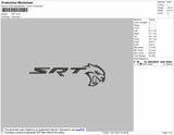 SRT Embroidery File 4 size