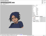Sasuke Child Embroidery File 4 size
