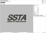 Ssta Embroidery File 6 sizes