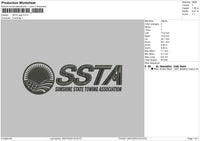 Ssta V2 Embroidery File 6 sizes