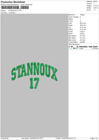 Stannoux Embroidery File 5 sizes