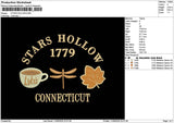 Starstext 1109 Embroidery File 6 sizes