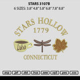 Stars 3107b Embroidery File 6 sizes