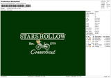 Stars 3107 Embroidery File 6 sizes