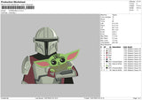 Starwars V3 Embroidery File 4 sizes