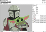 Starwars V3 Embroidery File 4 sizes