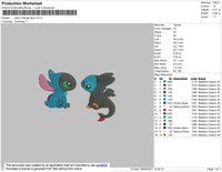 Stitch Face Change Embroidery File 4 size