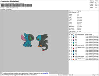 Stitch Face Change Embroidery File 4 size