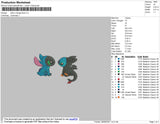Stitch Face Change Embroidery File 4 size