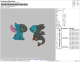 Stitch Face Change Embroidery File 4 size