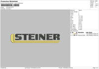 Steiner Embroidery File 4 size