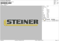 Steiner Embroidery File 4 size