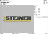 Steiner Embroidery File 4 size