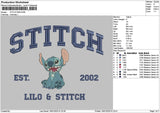 Stitch 1901 Embroidery File 6 sizes