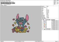 Stitchautumn 0509 Embroidery File 6 sizes