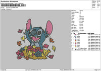 Stitchautumn 0509 Embroidery File 6 sizes